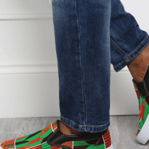 Accra African Kente Casual Sneakers