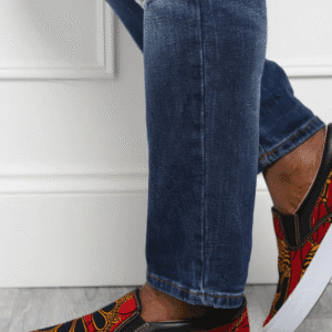 Calabar African Print Slip-On Sneakers