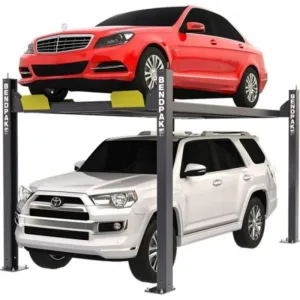 BendPak 4-Post Compact Car Lift, 7000-Lb. Capacity,