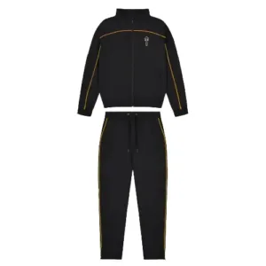 Trapstar Irongate T Shellsuit Tracksuit - Black/Orange