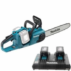 Makita DUC353Z 2x 18V with 2x 5Ah battery 2x DC18RC