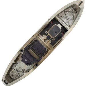Ascend 12T Sit-On-Top Kayak – Stable & Spacious Fishing and Recreation Kayak