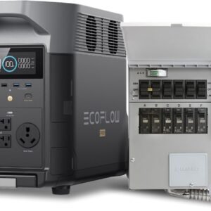 EF ECOFLOW DELTA Pro 3600Wh Portable Power Station – 3600W LiFePO4