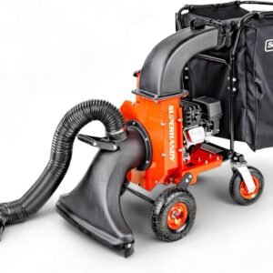 SuperHandy 7HP Gas Leaf Vacuum & Wood Chipper, 10:1 Mulch, 6-Bushel Bag