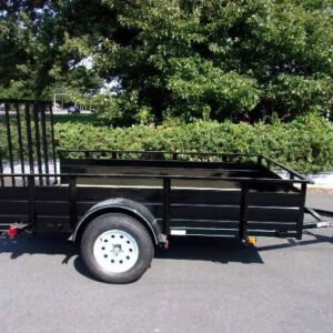 6 X 10 Carry-On Utility Solid Side Trailer