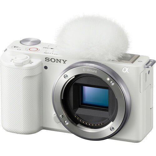 SonyZV-E10MirrorlessCameraBody_ILCZV-E10_White
