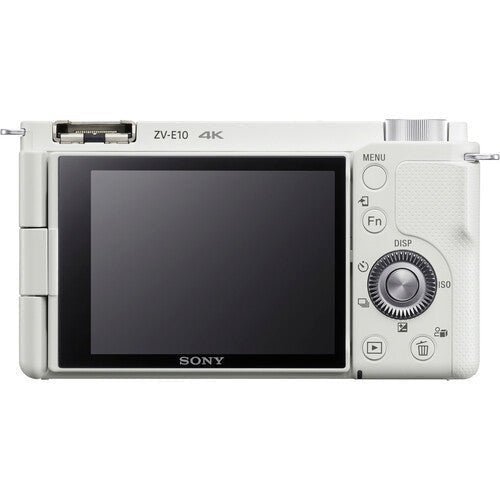 SonyZV-E10MirrorlessCameraBody_ILCZV-E10_White_.1
