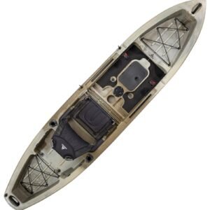 Ascend 12T Sit-On-Top Kayak – Stable & Spacious Fishing and Recreation Kayak