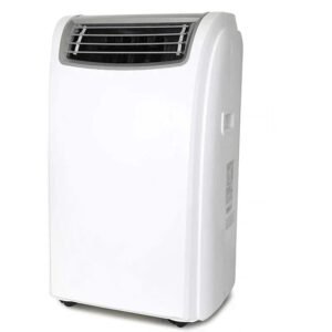 14,000 BTU Portable Air Conditioner with Heat and Remote Control, White