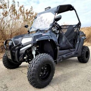 200cc Highlander EFI Utility Off-Road Cart Fully Loaded – YK200U – Black