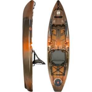 Smallie Fishing Kayak – 10'6" Lightweight Motor-Ready Angling Kayak