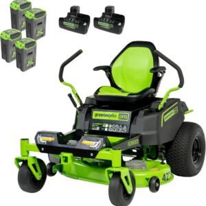 Greenworks 60V 42” Cordless Electric CrossoverZ Zero Turn Riding Mower