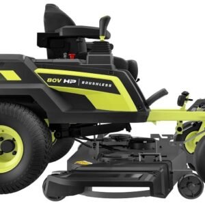 80V Max HP Lithium 54-Inch Brushless Electric Zero Turn Lawn Mower